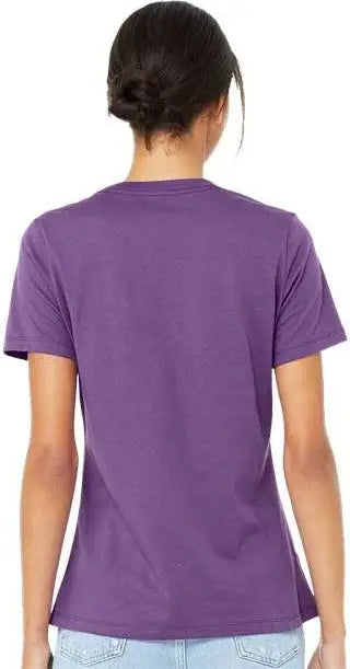 Bella + Canvas 6400 Women’s Relaxed Jersey Tee - Royal Purple