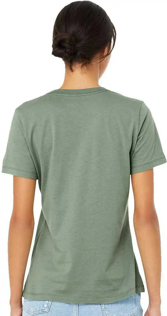 Bella + Canvas 6400 Womens Relaxed Jersey Tee Sage