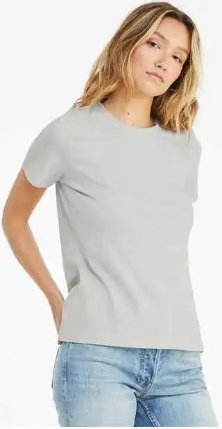 Bella + Canvas 6400 Womens Relaxed Jersey Tee - Silver