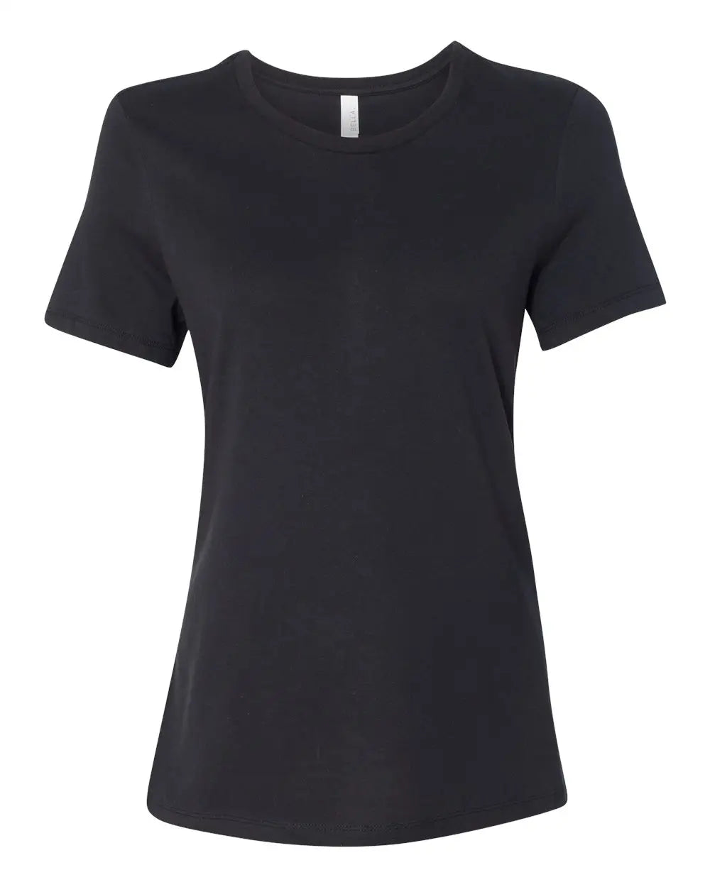 Bella + Canvas 6400 Women’s Relaxed Jersey Tee - Vintage Black - s