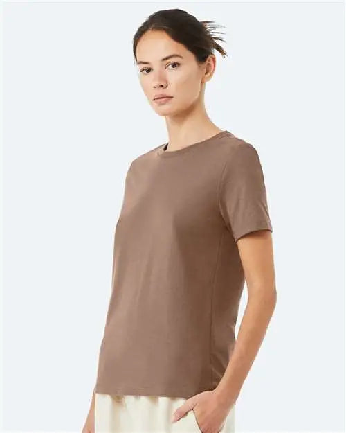 Bella + Canvas 6400 Women’s Relaxed Jersey Tee - Vintage Brown
