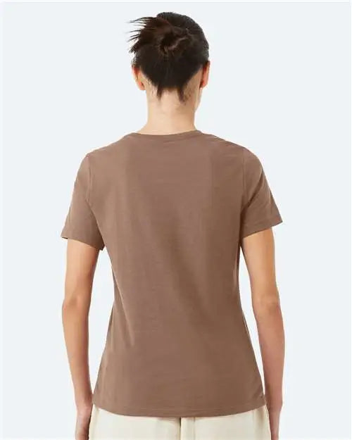Bella + Canvas 6400 Women’s Relaxed Jersey Tee - Vintage Brown