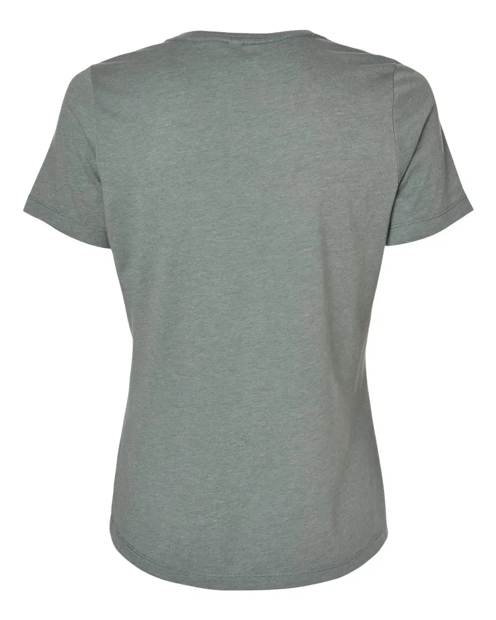 Bella + Canvas 6400cvc Women’s Relaxed Fit Heather Cvc Tee - Blue Storm
