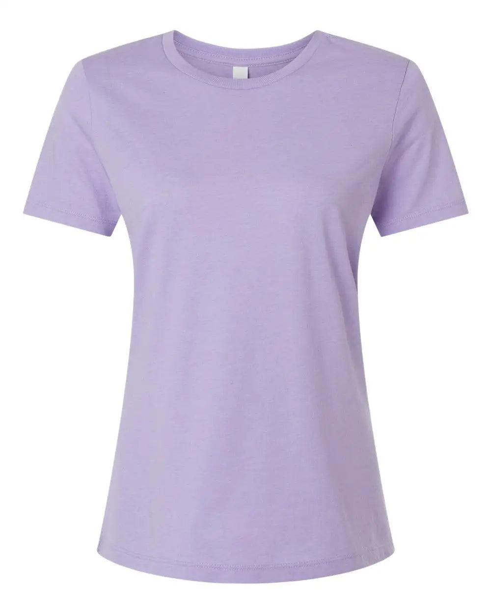 Bella + Canvas 6400cvc Women’s Relaxed Fit Heather Cvc Tee - Dark Lavender - s