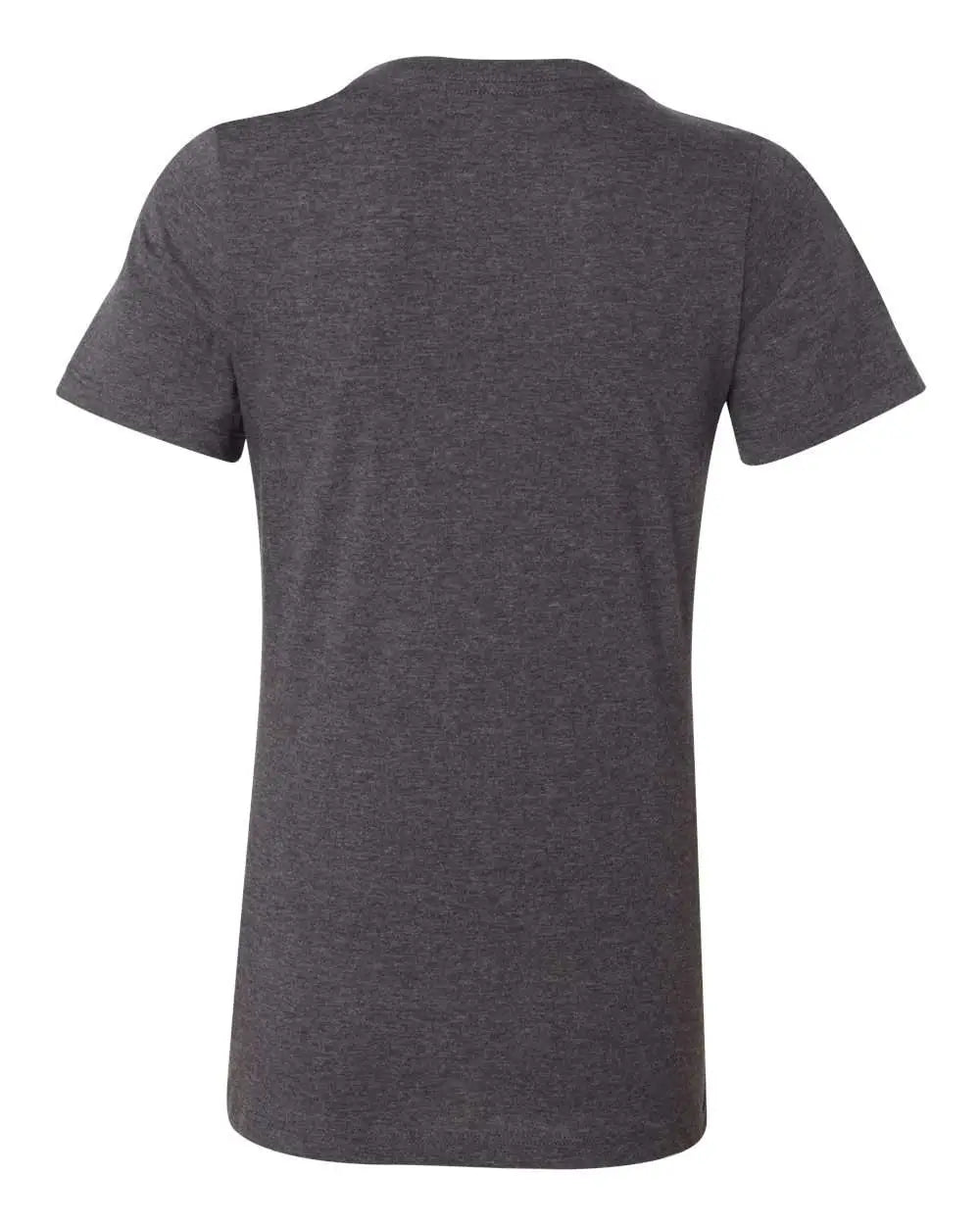 Bella + Canvas 6400cvc Women’s Relaxed Fit Heather Cvc Tee - Dark Grey