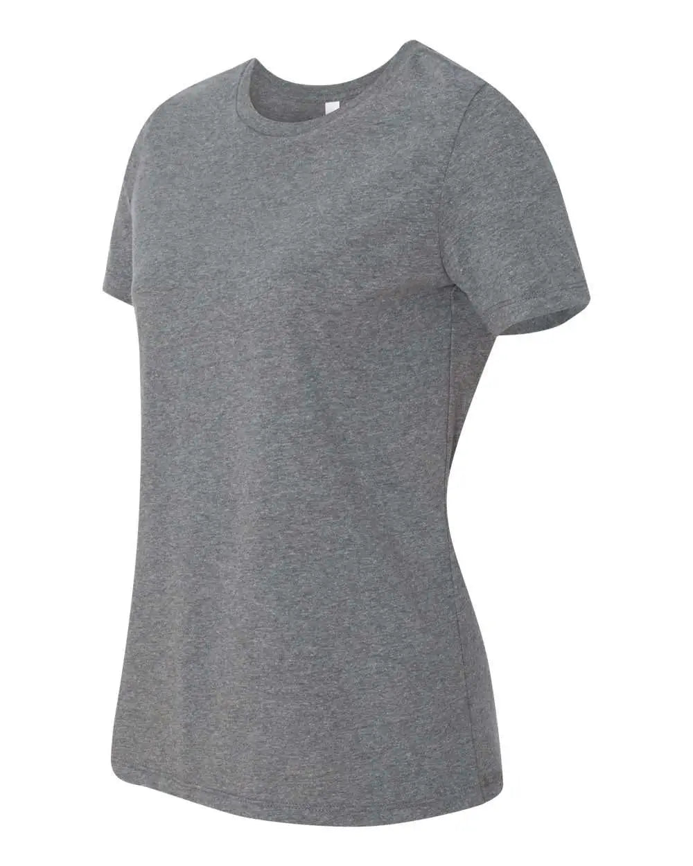 Bella + Canvas 6400cvc Women’s Relaxed Fit Heather Cvc Tee - Deep - Dark Gray / s