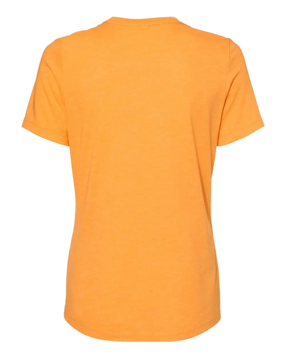Bella + Canvas 6400cvc Women’s Relaxed Fit Heather Cvc Tee - Marmalade