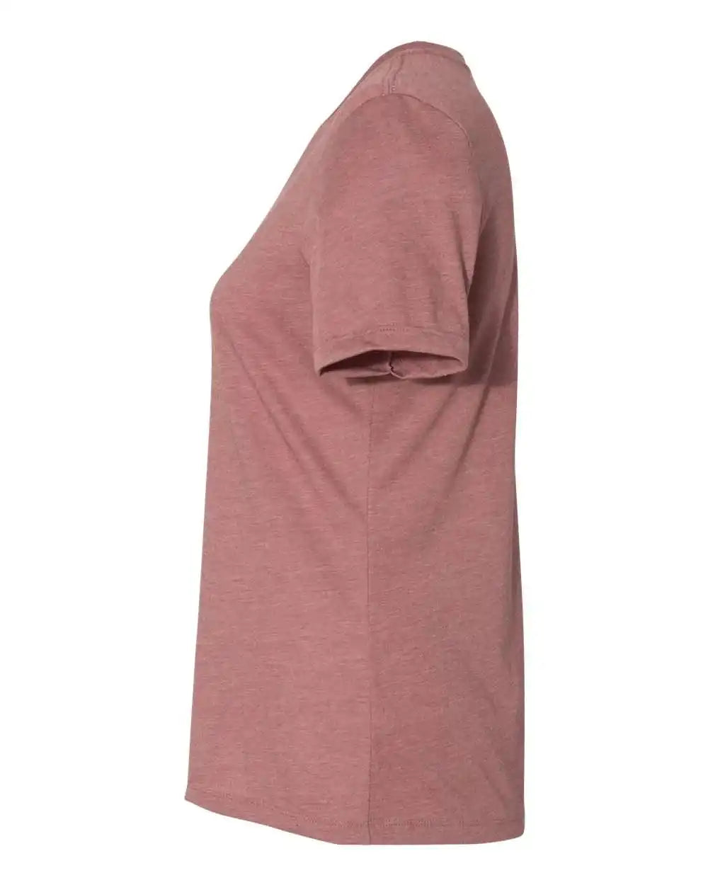 Bella + Canvas 6400cvc Women’s Relaxed Fit Heather Cvc Tee - Mauve