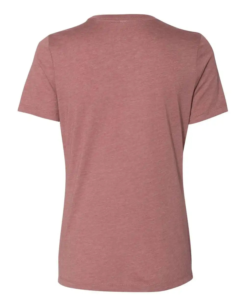 Bella + Canvas 6400cvc Women’s Relaxed Fit Heather Cvc Tee - Mauve - s