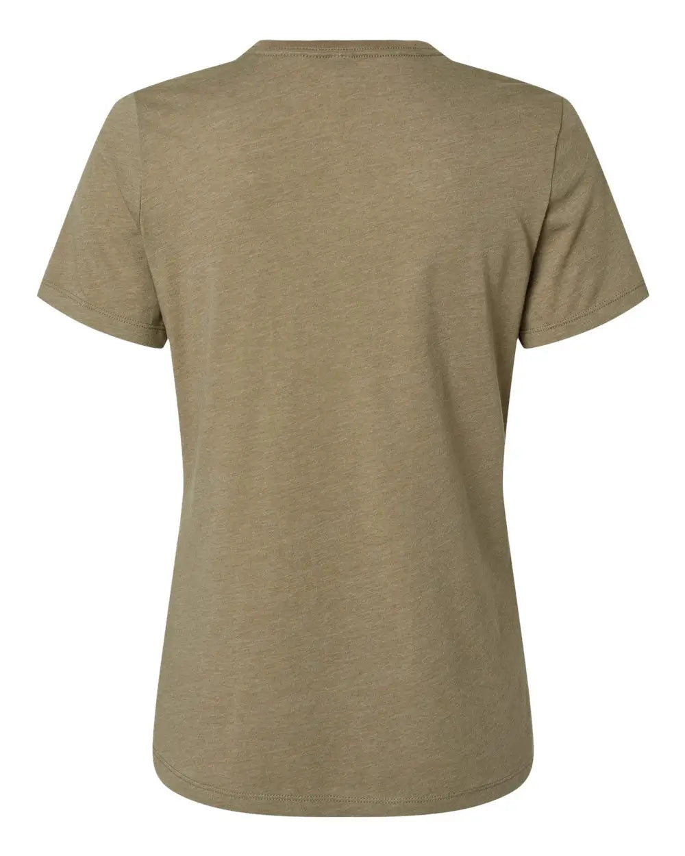 Bella + Canvas 6400cvc Women’s Relaxed Fit Heather Cvc Tee - Olive