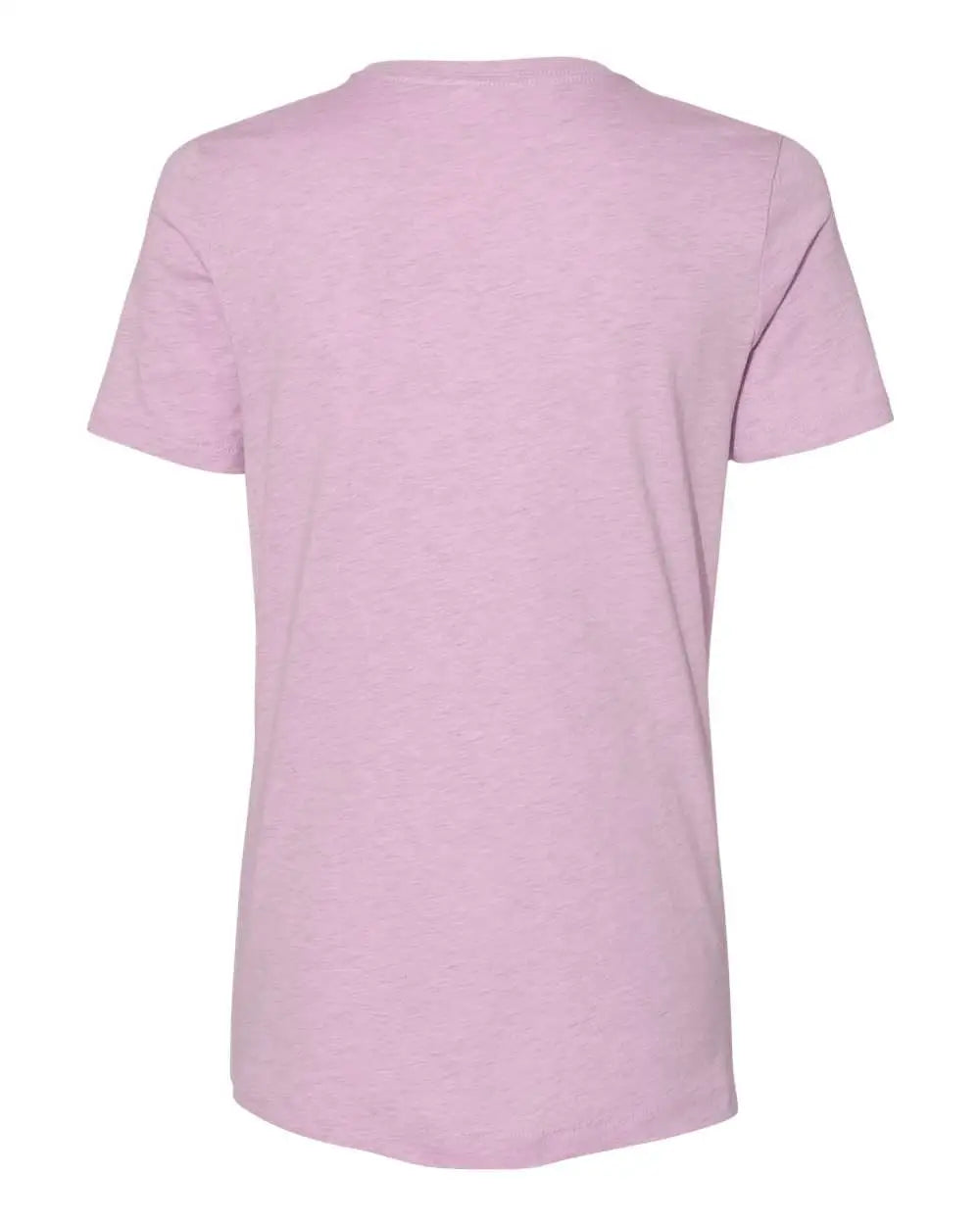 Bella + Canvas 6400cvc Women’s Relaxed Fit Heather Cvc Tee - Prism Lilac - Purple / s