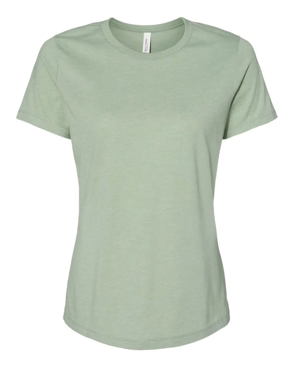 Bella + Canvas 6400cvc Women’s Relaxed Fit Heather Cvc Tee - Sage