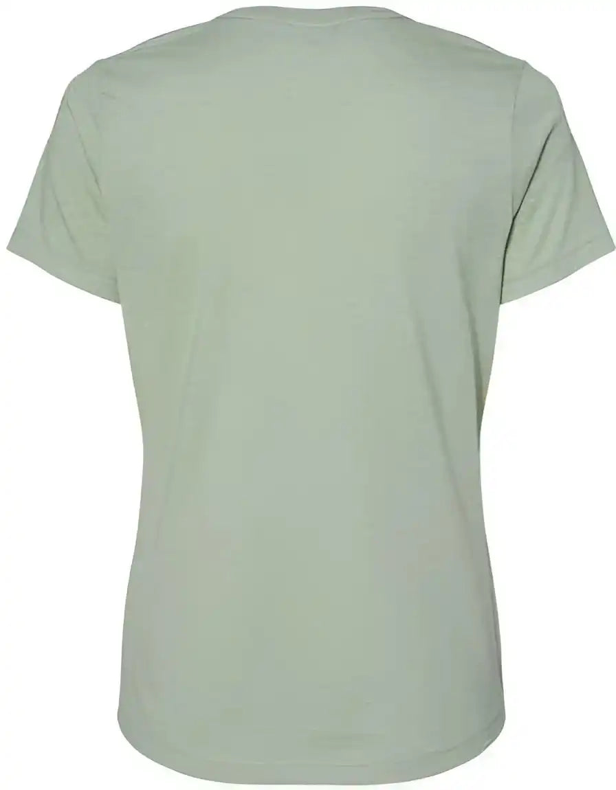 Bella + Canvas 6400cvc Womens Relaxed Fit Heather Cvc Tee - Sage