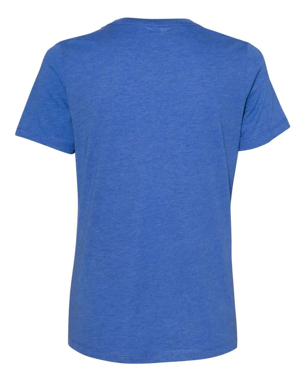Bella + Canvas 6400cvc Women’s Relaxed Fit Heather Cvc Tee - True Royal