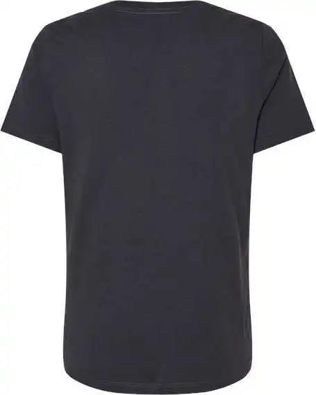 Bella + Canvas 6405 Womens Relaxed Jersey v Neck Tee Dark Gray