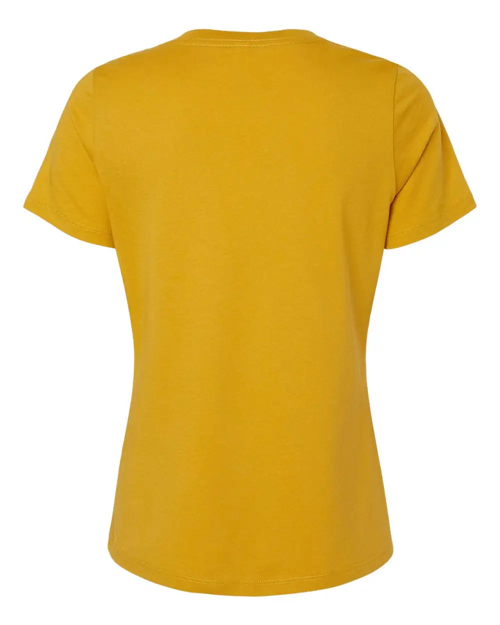 Bella + Canvas 6405 Women’s Relaxed Jersey V-neck Tee - Mustard