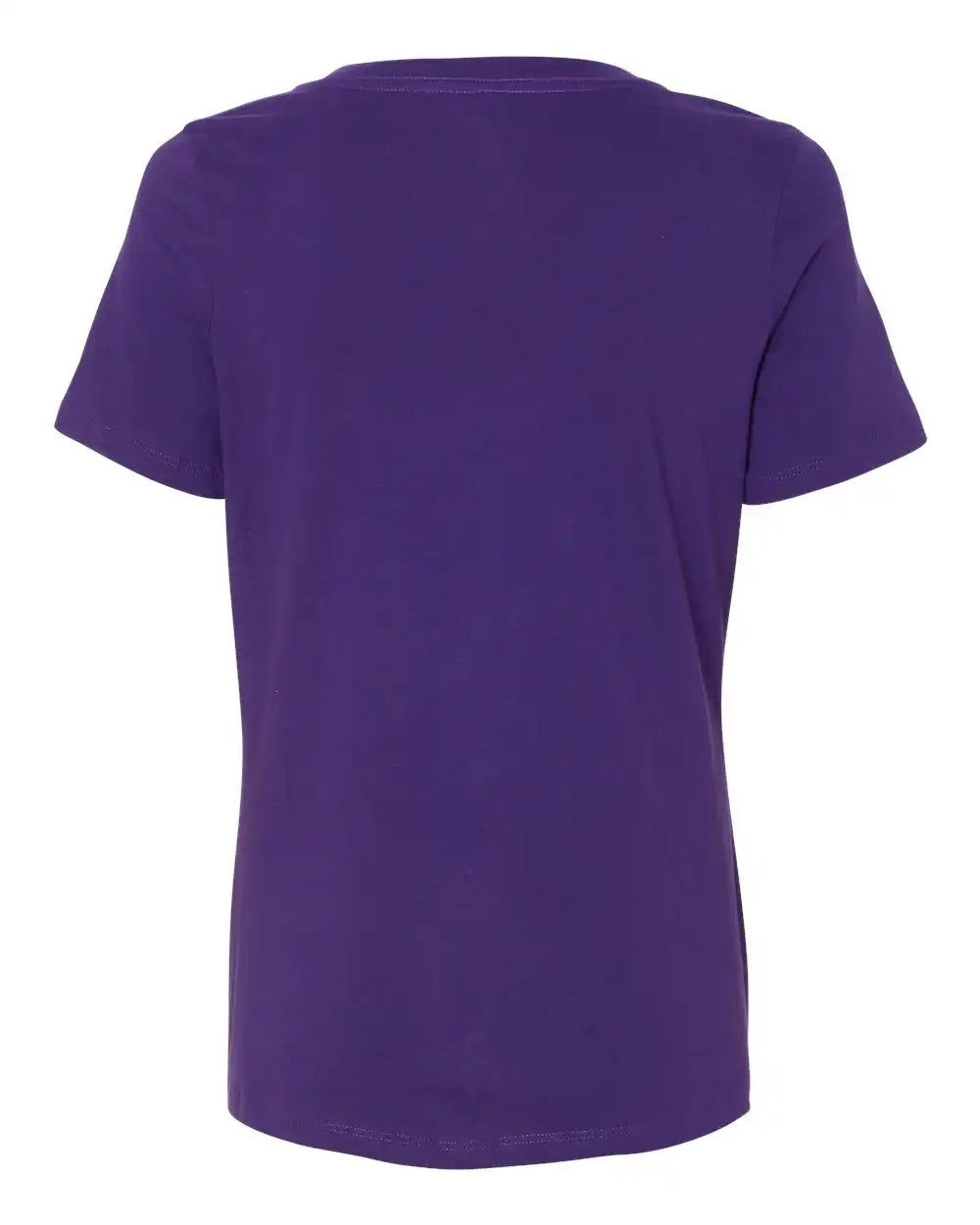 Bella + Canvas 6405 Women’s Relaxed Jersey V-neck Tee - Team Purple