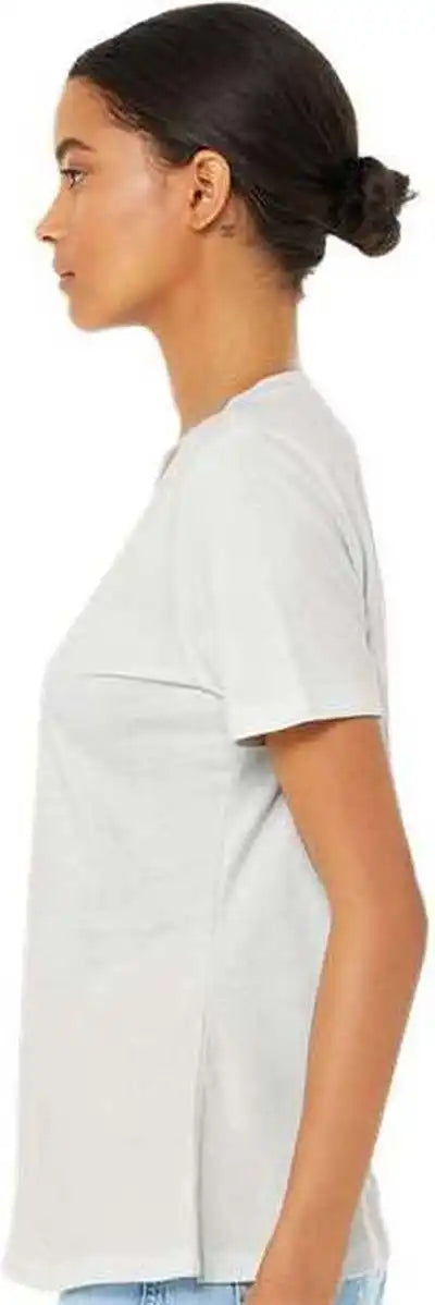 Bella + Canvas 6405 Womens Relaxed Jersey v Neck Tee Vintage White