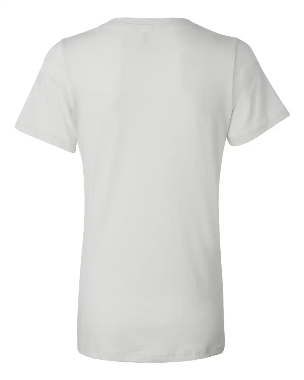 Bella + Canvas 6405 Women’s Relaxed Jersey V-neck Tee - White