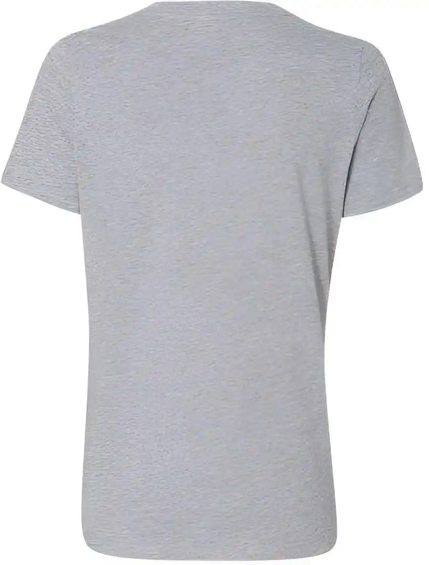 Bella + Canvas 6405cvc Women’s Relaxed Heather Cvc V-neck Tee - Athletic