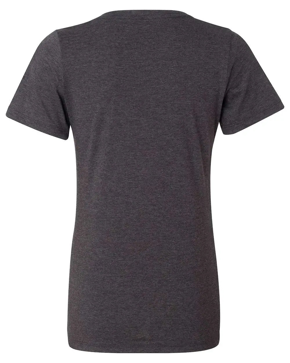 Bella + Canvas 6405cvc Women’s Relaxed Heather Cvc V-neck Tee - Dark Grey