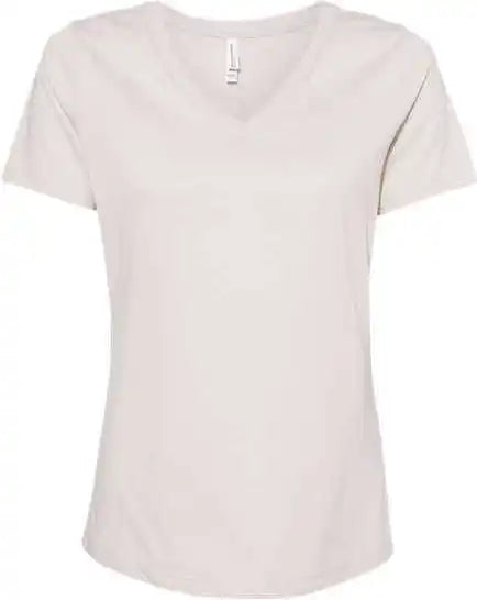 Bella + Canvas 6405cvc Women’s Relaxed Heather Cvc v Neck Tee Dust
