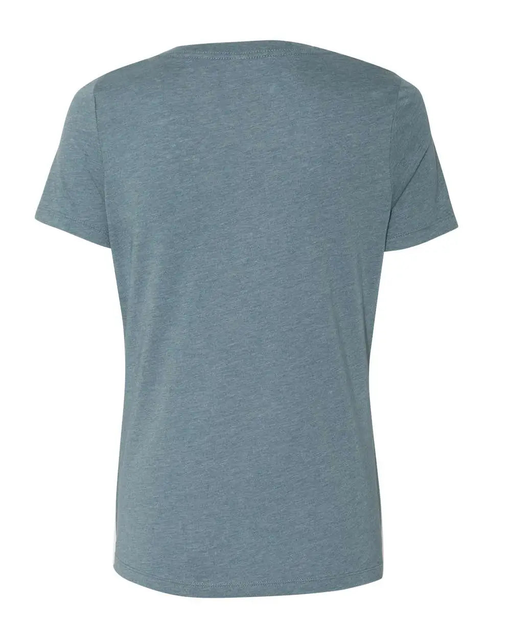 Bella + Canvas 6405cvc Women’s Relaxed Heather Cvc V-neck Tee - Slate
