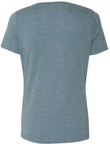 Bella + Canvas 6405cvc Women’s Relaxed Heather Cvc v Neck Tee Slate