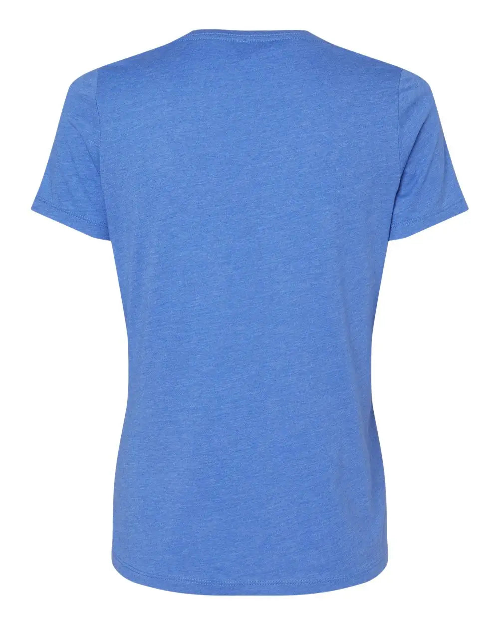 Bella + Canvas 6405cvc Women’s Relaxed Heather Cvc V-neck Tee - True Royal