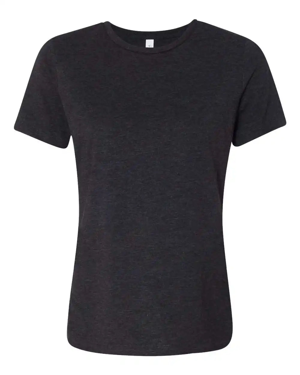 Bella + Canvas 6413 Women’s Relaxed Fit Triblend Tee - Charcoal Black - s