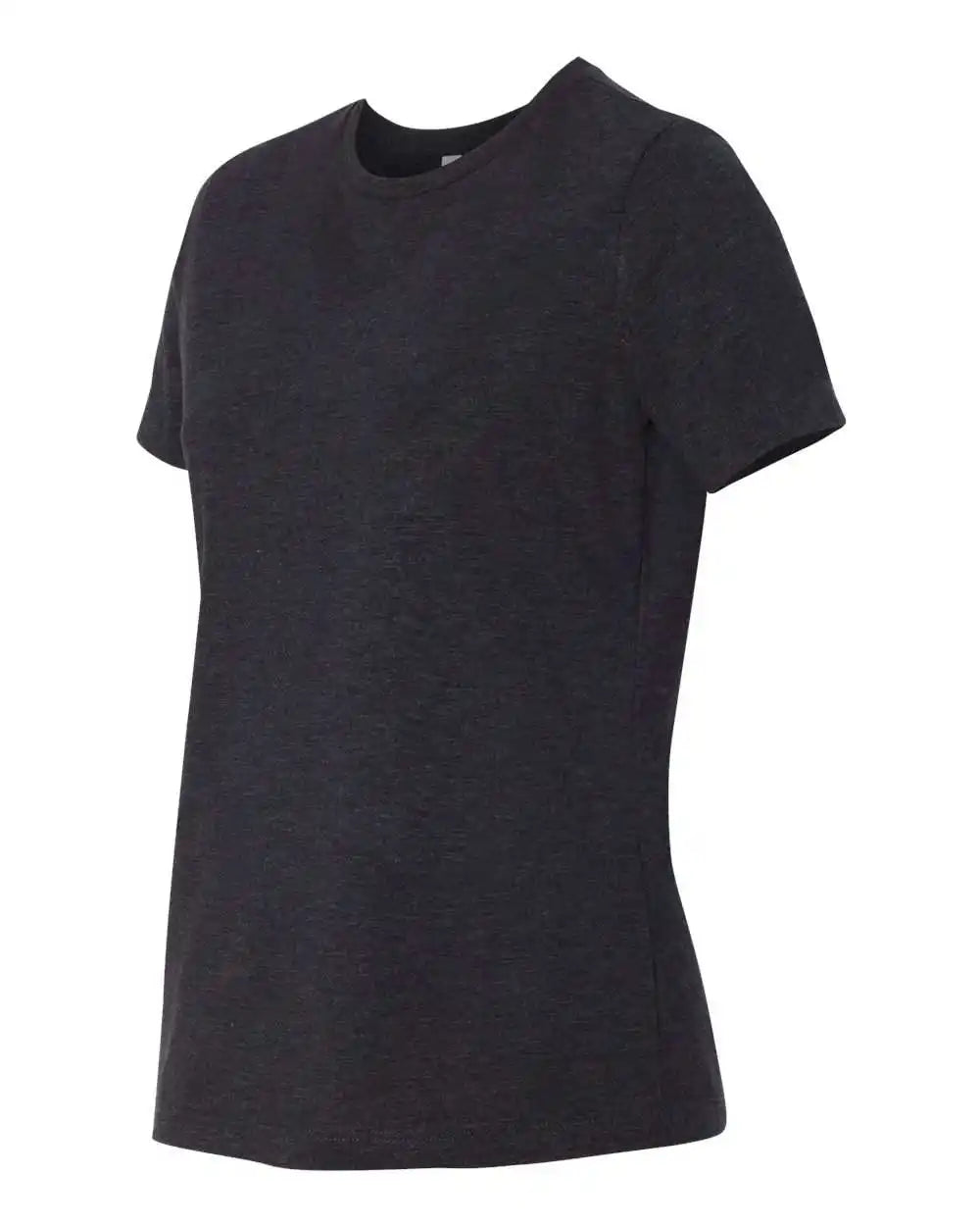 Bella + Canvas 6413 Women’s Relaxed Fit Triblend Tee - Charcoal Black - s