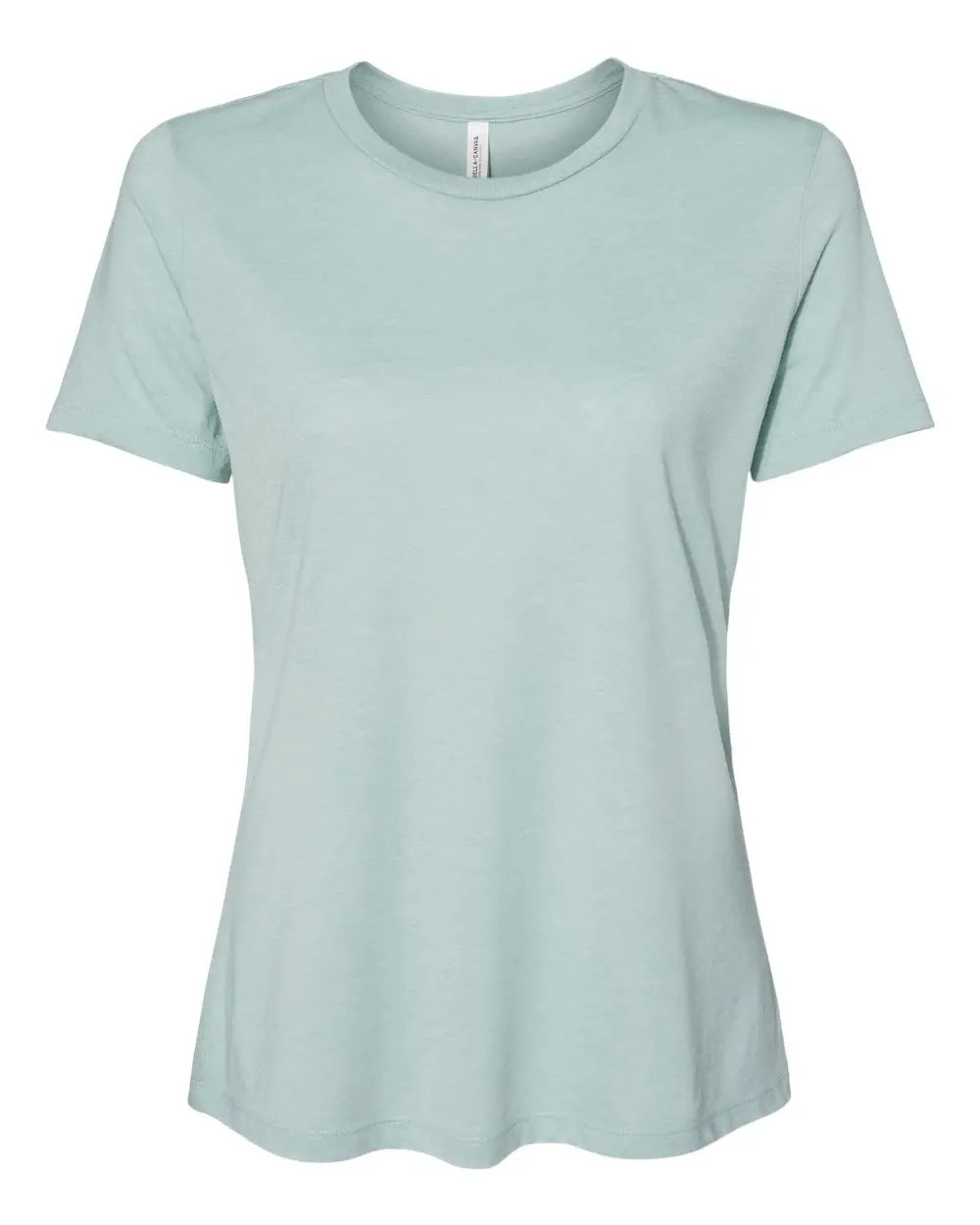 Bella + Canvas 6413 Women’s Relaxed Fit Triblend Tee - Dusty Blue - s