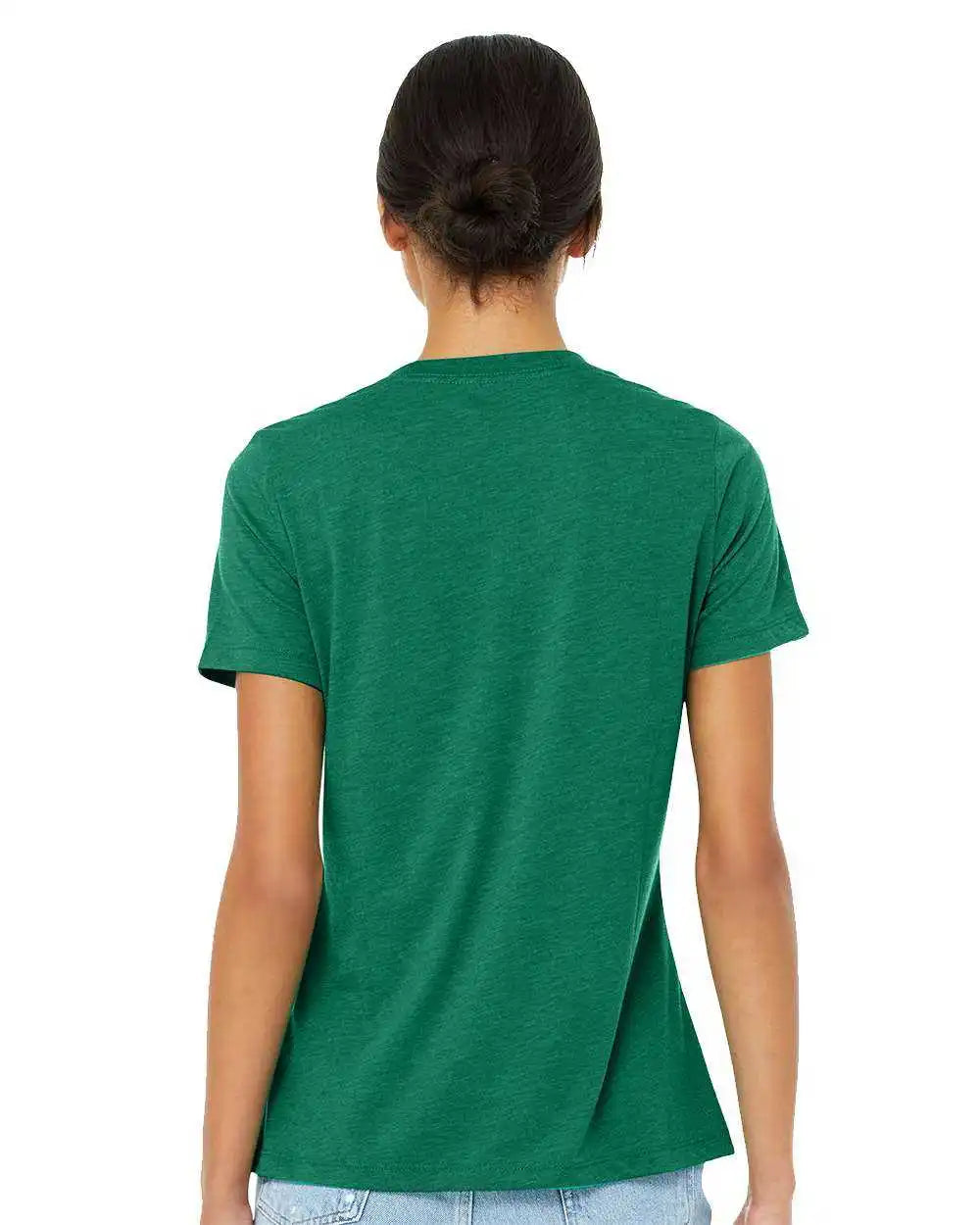 Bella + Canvas 6413 Womens Relaxed Fit Triblend Tee - Kelly