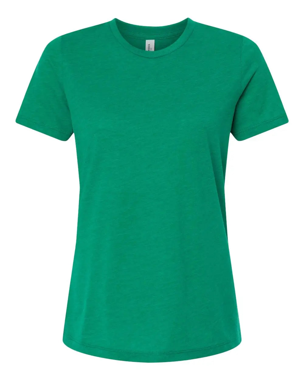 Bella + Canvas 6413 Women’s Relaxed Fit Triblend Tee - Kelly - s