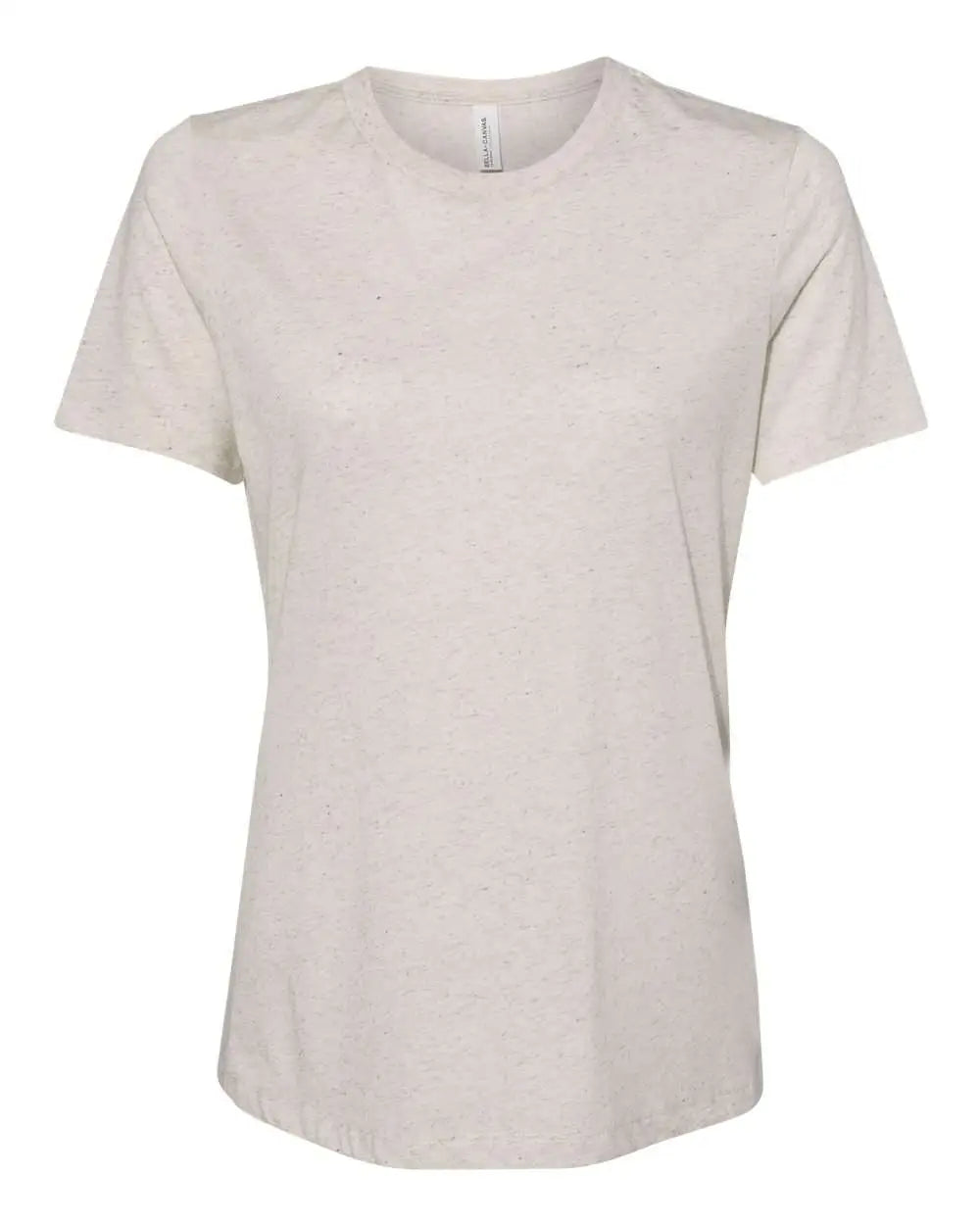 Bella + Canvas 6413 Women’s Relaxed Fit Triblend Tee - Oatmeal