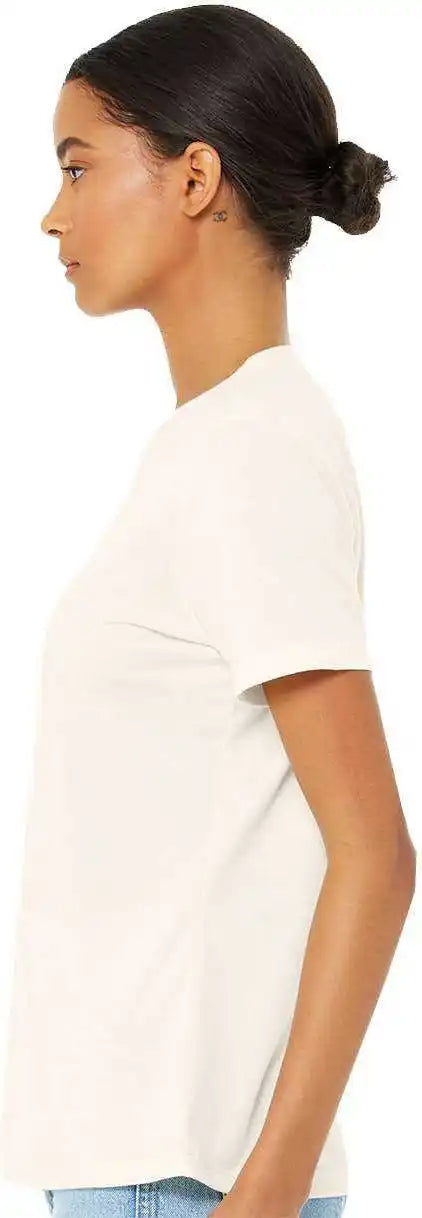 Bella + Canvas 6413 Womens Relaxed Fit Triblend Tee - Solid Natural