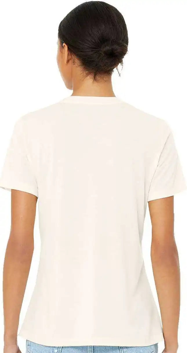 Bella + Canvas 6413 Womens Relaxed Fit Triblend Tee - Solid Natural