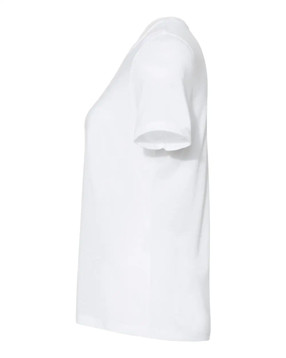 Bella + Canvas 6413 Women’s Relaxed Fit Triblend Tee - Solid White