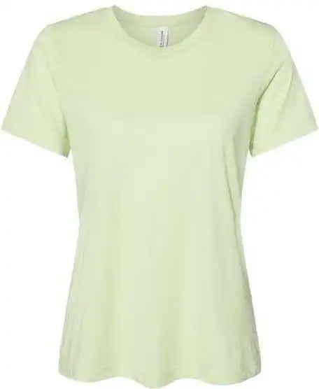 Bella + Canvas 6413 Womens Relaxed Fit Triblend Tee - Spring Green
