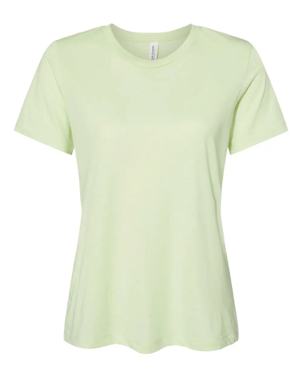 Bella + Canvas 6413 Women’s Relaxed Fit Triblend Tee - Spring Green