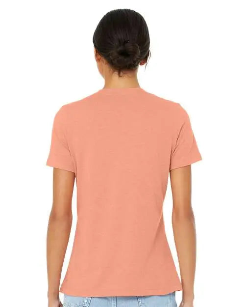 Bella + Canvas 6413 Women’s Relaxed Fit Triblend Tee - Sunset