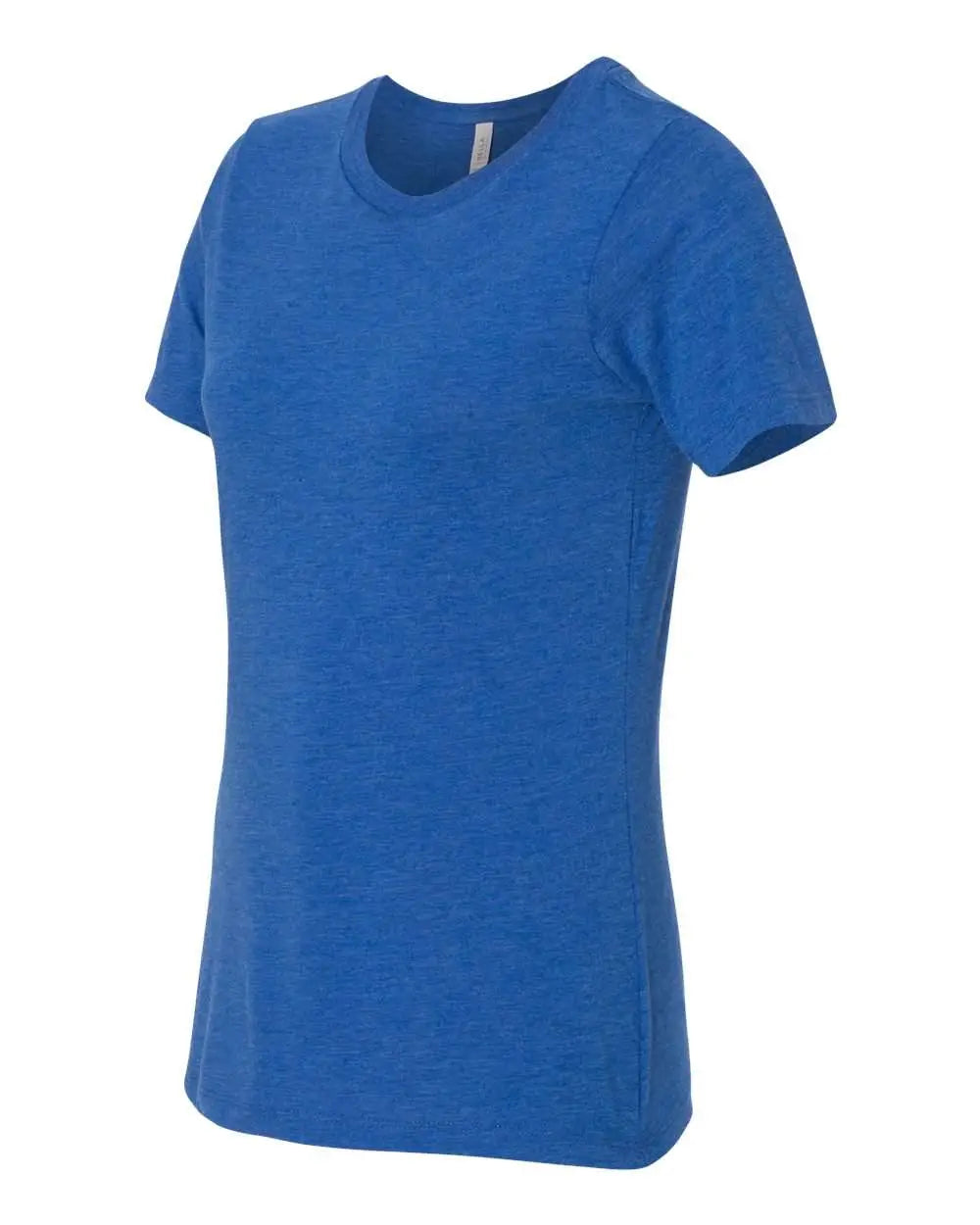 Bella + Canvas 6413 Women’s Relaxed Fit Triblend Tee - True Royal - s
