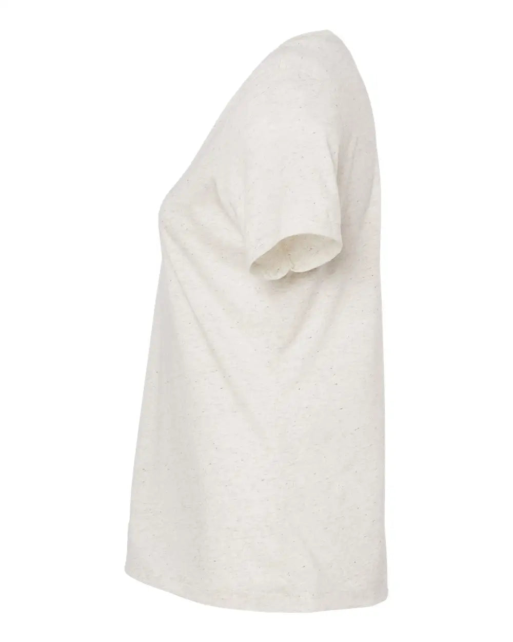 Bella + Canvas 6415 Women’s Relaxed Triblend Short Sleeve V-neck Tee - Oatmeal