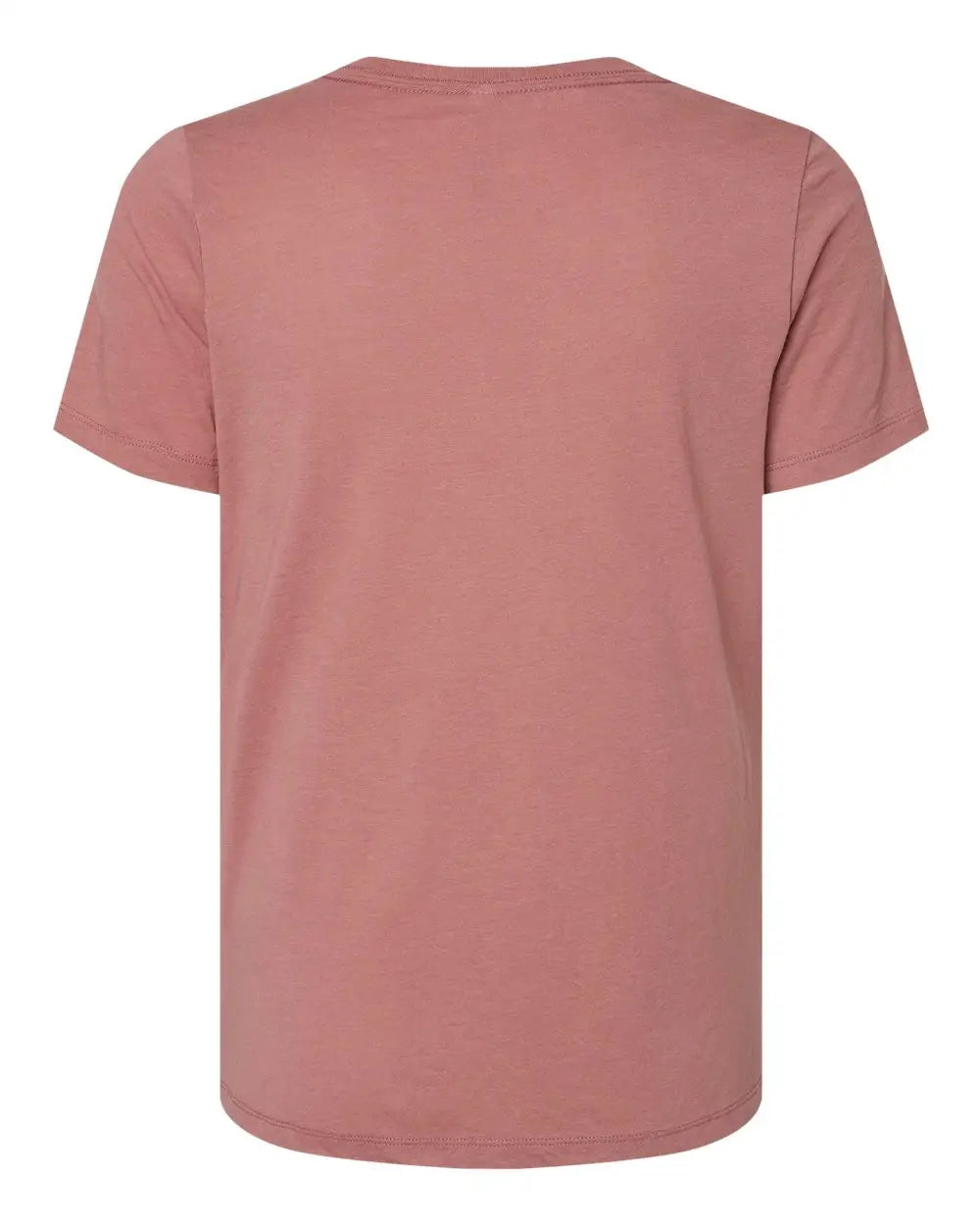 Bella + Canvas 6415 Women’s Relaxed Triblend Short Sleeve V-neck Tee - Mauve