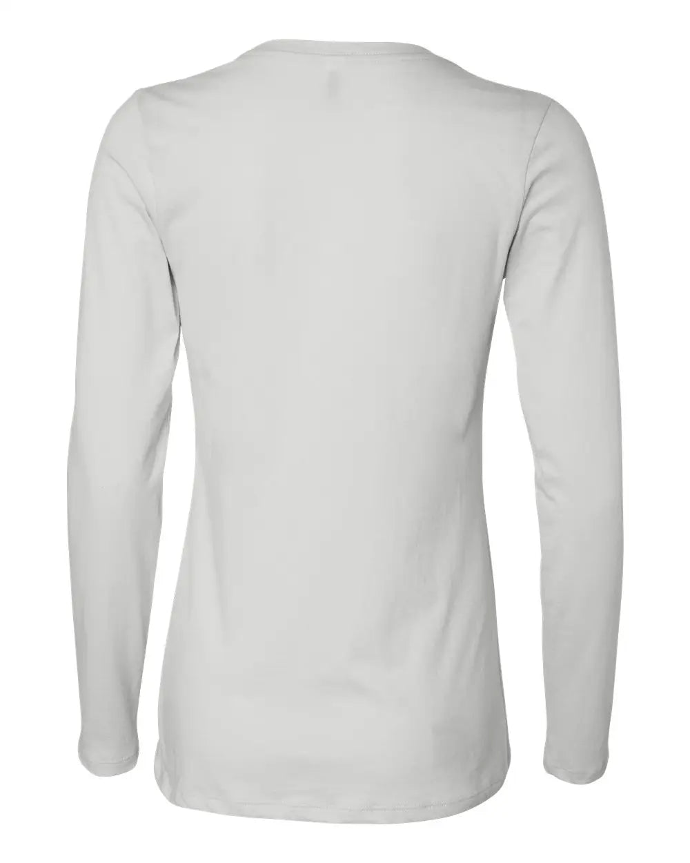 Bella + Canvas 6450 Women’s Relaxed Jersey Long Sleeve Tee - White - Xl