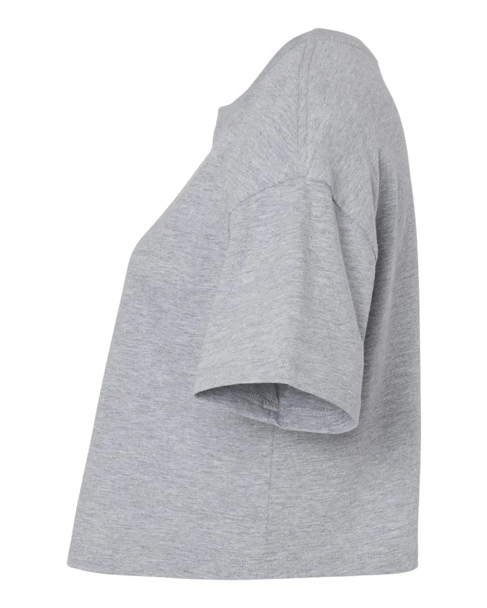 Bella + Canvas 6482 Women’s Jersey Crop Tee - Athletic Heather