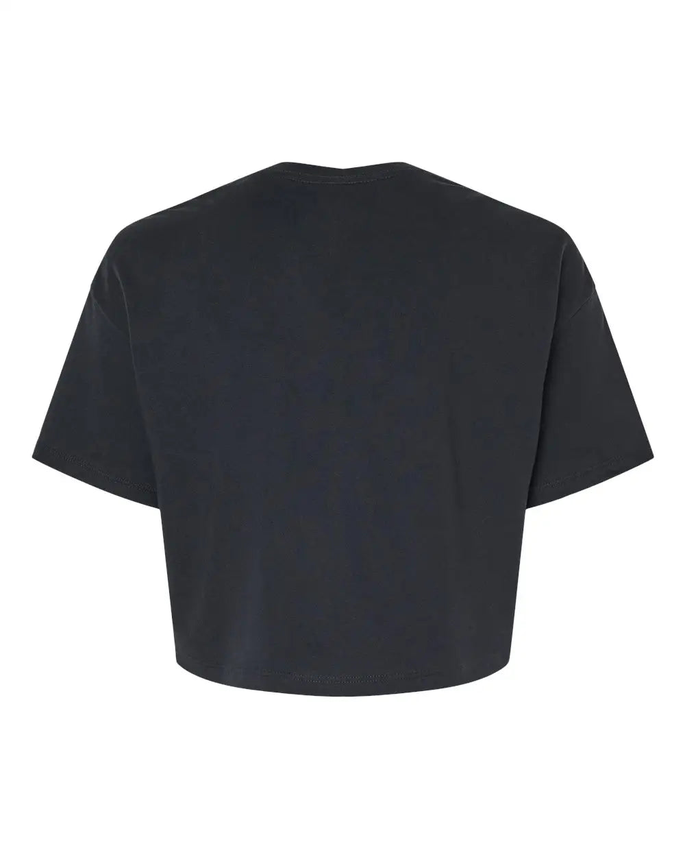 Bella + Canvas 6482 Women’s Jersey Crop Tee - Black