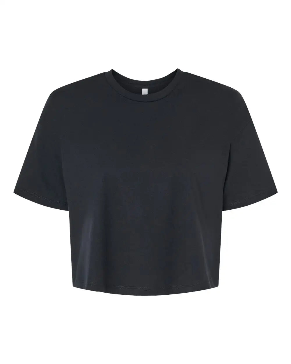 Bella + Canvas 6482 Women’s Jersey Crop Tee - Black - s
