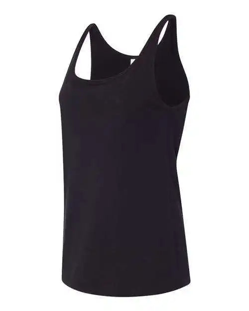Bella + Canvas 6488 Womens Relaxed Jersey Tank - Black