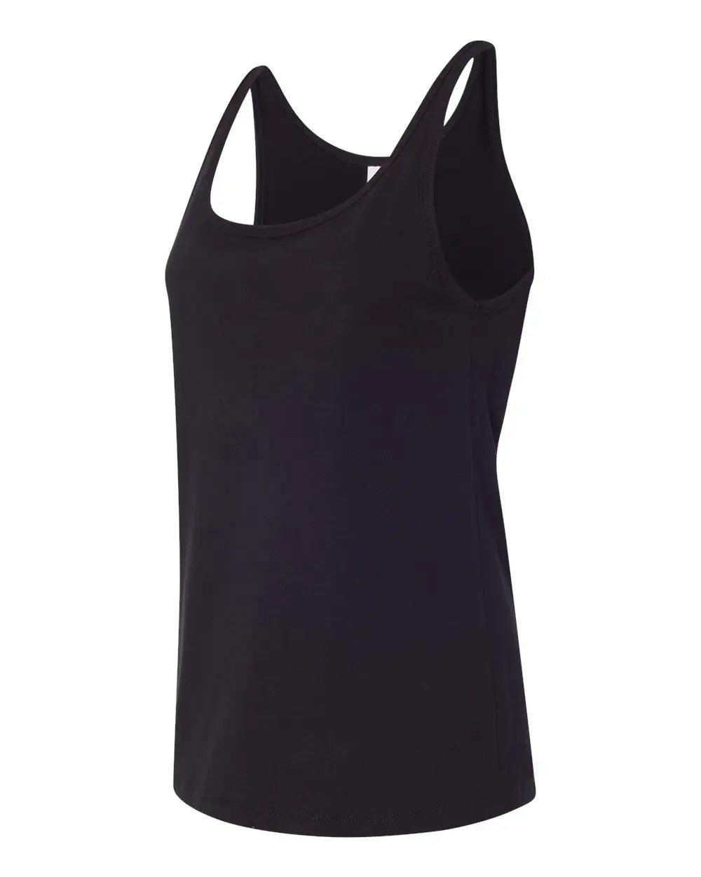 Bella + Canvas 6488 Women’s Relaxed Jersey Tank - Black - s